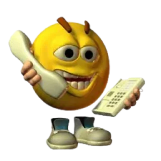 📞 emoji 3D Смайлики 2 @stickers104 Telegram sticker 24 of 73