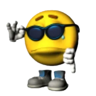 👎 emoji 3D Смайлики @stickers104 Telegram sticker 22 of 120