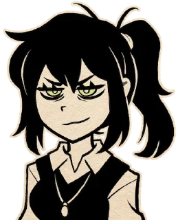😏 emoji Mrs. Graves Telegram sticker 12 of 37