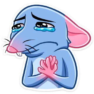 😯 emoji Мистер крыс Telegram sticker 17 of 48