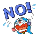😖 emoji Doraemon Telegram sticker 14 of 120