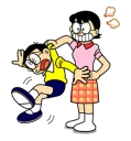 😖 emoji Doraemon Telegram sticker 6 of 120