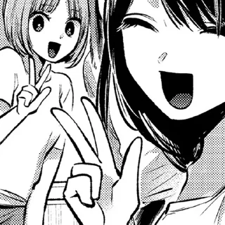 🤳 emoji Hoshino Ai [Oshi no Ko] | @lightbluevpn_bot Telegram sticker 17 of 97