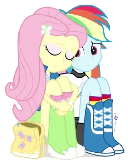 Sticker from Fluttershy EG | @MyLittlePony_bots