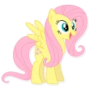 😊 emoji fluttershy Telegram sticker 15 of 35