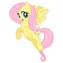😔 emoji fluttershy Telegram sticker 22 of 35