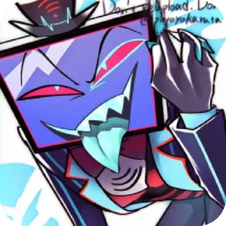 💠 emoji 𝘝𝘰𝘹 → @HazbinfCHANNEL Telegram sticker 6 of 50