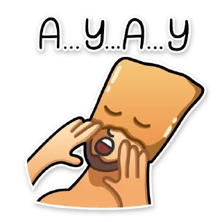 😯 emoji Грустный Пакет Telegram sticker 10 of 45