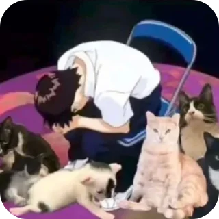 🐱 emoji дідько все вкрав Telegram sticker 15 of 88