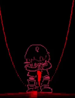 😊 emoji StoryFell Chara|            By @XT_Sans ➡️ @Ctikerubot Telegram sticker 13 of 25