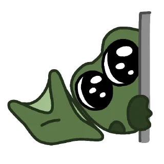 🖐️ emoji Эмоциональный Квак Telegram sticker 19 of 32