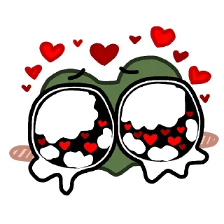 💞 emoji Эмоциональный Квак Telegram sticker 16 of 32