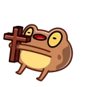 Sticker from Disgruntled Toad