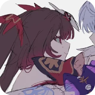 💇 emoji ` ˖ ་ .Тᥱδᥱ δᥲн. Telegram sticker 22 of 94