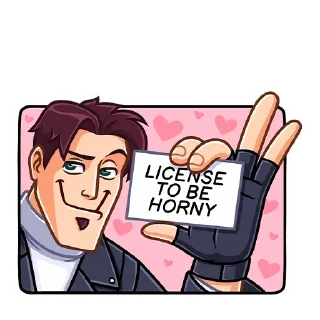 😏 emoji Дэвид (@TgSticker) Telegram sticker 10 of 48