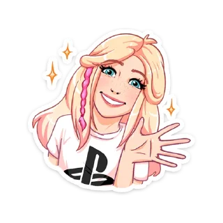 👋 emoji PlayStation :: @stickroom Telegram sticker 2 of 24