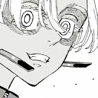 ☠️ emoji ☠️Курокава Изана☠️ @animestikerstm Telegram sticker 5 of 70
