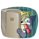 🍴 emoji Archie the Dog Telegram sticker 8 of 21