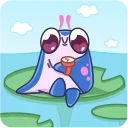 ⏰ emoji Stingray Smiles Telegram sticker 15 of 20