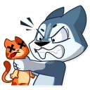 😡 emoji Archie the Dog Telegram sticker 19 of 21