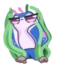 😑 emoji Stingray Smiles Telegram sticker 17 of 20