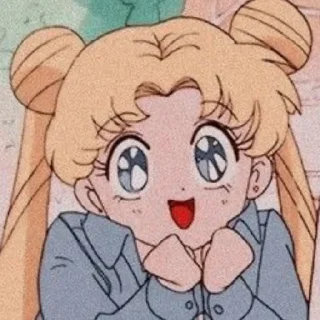 😃 emoji Сейлор Мун! Telegram sticker 12 of 57