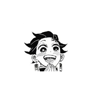 😜 emoji Манга Telegram sticker 15 of 28