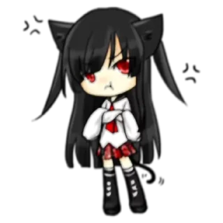 ☁️ emoji neko by: @waifustiks Telegram sticker 13 of 65