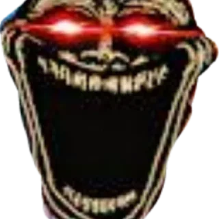 💀 emoji Trollface Telegram sticker 22 of 34