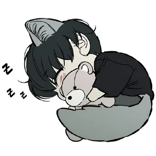 😴 emoji работа не волк, работа — ворк Telegram sticker 14 of 34