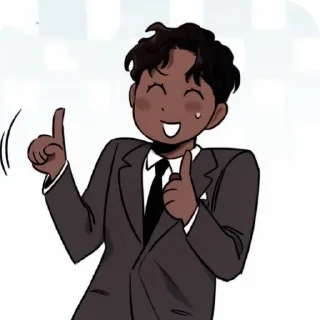 ✋ emoji Ди и Лео Telegram sticker 4 of 96