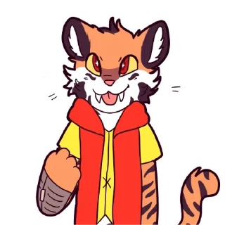 Sticker from Electro Tiger @stickersb2b