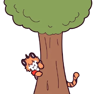 🌳 emoji Electro Tiger @stickersb2b Telegram sticker 14 of 45