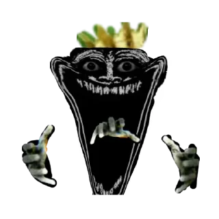 💀 emoji Trollface Telegram sticker 13 of 34
