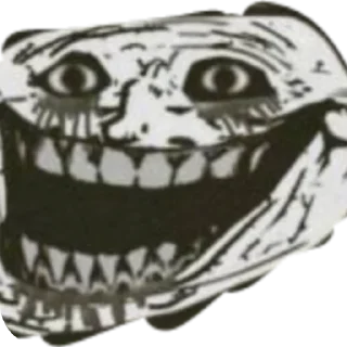 🩸 emoji Trollface Telegram sticker 21 of 34