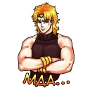 Sticker from JoJo Bizarre Adventure