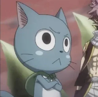 😐 emoji Fairy tail Telegram sticker 20 of 119