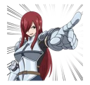 👇 emoji FAIRY TAIL Telegram sticker 20 of 64