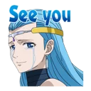😢 emoji FAIRY TAIL Telegram sticker 23 of 64