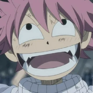 😄 emoji Fairy tail Telegram sticker 14 of 59