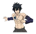 😏 emoji FAIRY TAIL Telegram sticker 22 of 64