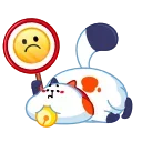 ☹️ emoji Neko Telegram sticker 22 of 27