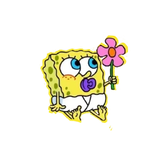 👶 emoji Губка Боб Telegram sticker 11 of 16