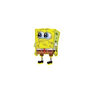 😭 emoji Губка Боб Telegram sticker 4 of 16