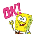 👌 emoji Губка Боб Telegram sticker 8 of 30