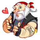😘 emoji Wild Bill Telegram sticker 2 of 35