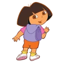 Sticker from Dora the Explorer