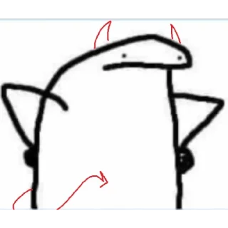 👿 emoji Dunno who he is :D Telegram sticker 4 of 43