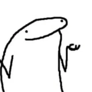 🤔 emoji Dunno who he is :D Telegram sticker 13 of 43