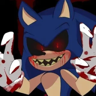 😄 emoji Sonic.Exe ♡ Telegram sticker 20 of 40